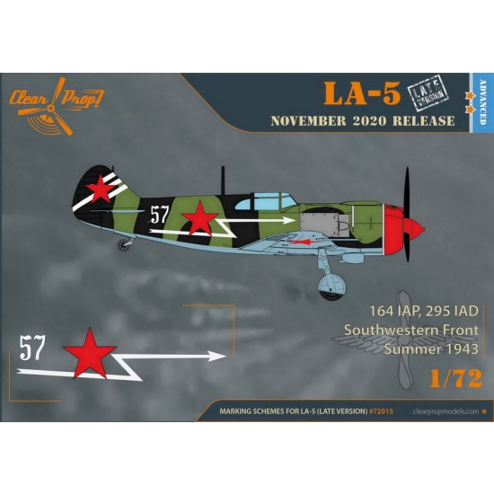 1/72 Lavochkin La-5 Fighter Aircraft Late Version 1/72 Lavochkin La-5 Fighter Aircraft Late Version
