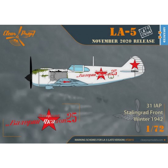 1/72 Lavochkin La-5 Fighter Aircraft Late Version 1/72 Lavochkin La-5 Fighter Aircraft Late Version