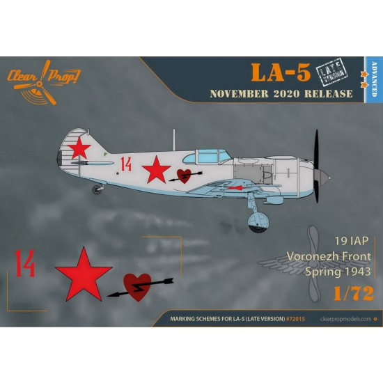 1/72 Lavochkin La-5 Fighter Aircraft Late Version 1/72 Lavochkin La-5 Fighter Aircraft Late Version