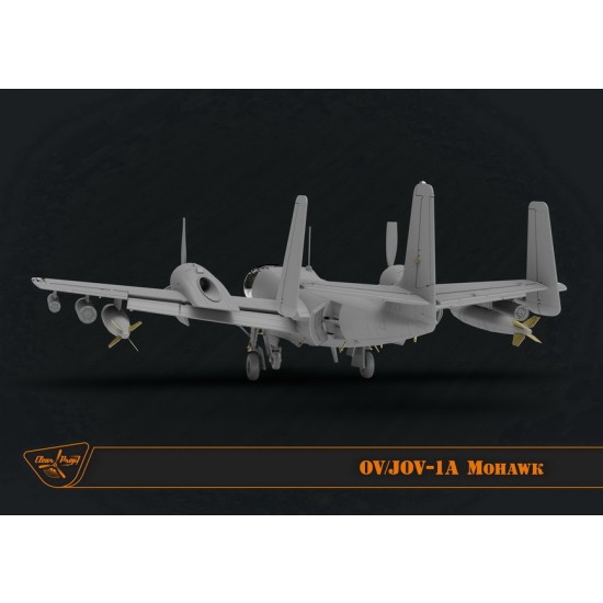 1/72 Grumman OV-1 A/JOV-1A Mohawk Advanced kit 1/72 Grumman OV-1 A/JOV-1A Mohawk Advanced kit