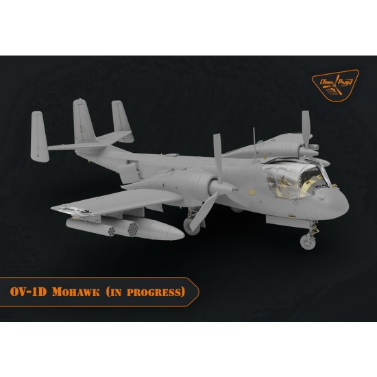 1/72 Grumman OV-1 A/JOV-1A Mohawk Advanced kit 1/72 Grumman OV-1 A/JOV-1A Mohawk Advanced kit