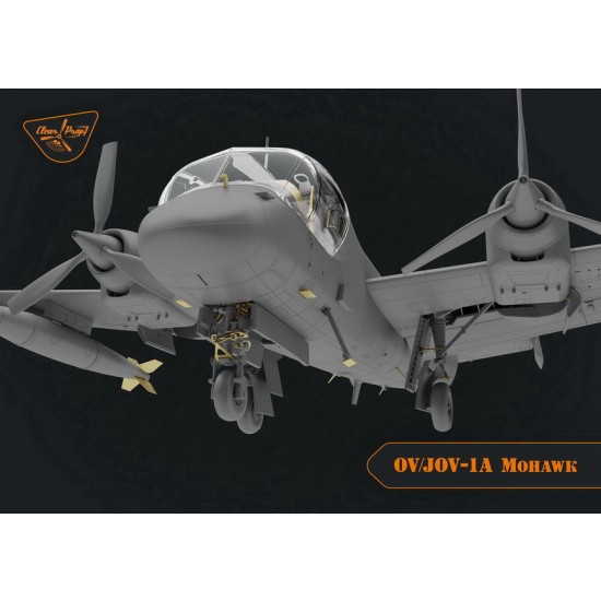 1/72 Grumman OV-1 A/JOV-1A Mohawk Advanced kit 1/72 Grumman OV-1 A/JOV-1A Mohawk Advanced kit