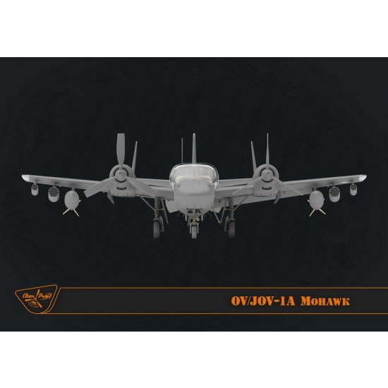 1/72 Grumman OV-1 A/JOV-1A Mohawk Advanced kit 1/72 Grumman OV-1 A/JOV-1A Mohawk Advanced kit