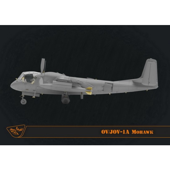 1/72 Grumman OV-1 A/JOV-1A Mohawk Advanced kit 1/72 Grumman OV-1 A/JOV-1A Mohawk Advanced kit