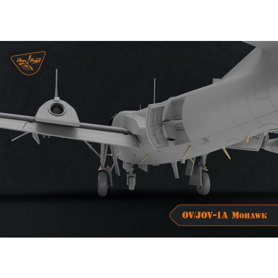 1/72 Grumman OV-1 A/JOV-1A Mohawk Advanced kit 1/72 Grumman OV-1 A/JOV-1A Mohawk Advanced kit