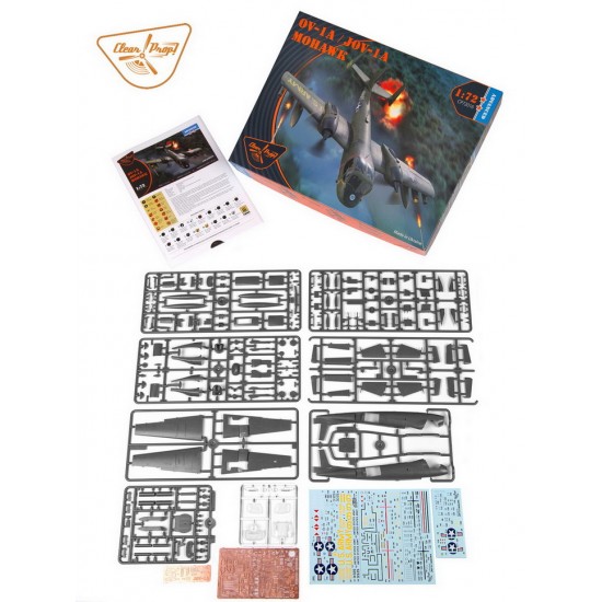 1/72 Grumman OV-1 A/JOV-1A Mohawk Advanced kit 1/72 Grumman OV-1 A/JOV-1A Mohawk Advanced kit