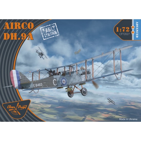 1/72 Airco Dh.9A Early Version Advanced Kit 1/72 Airco Dh.9A Early Version Advanced Kit