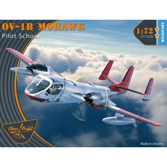 1/72 Grumman OV-1B Mohawk Pilot School Advanced Kit 1/72 Grumman OV-1B Mohawk Pilot School Advanced Kit