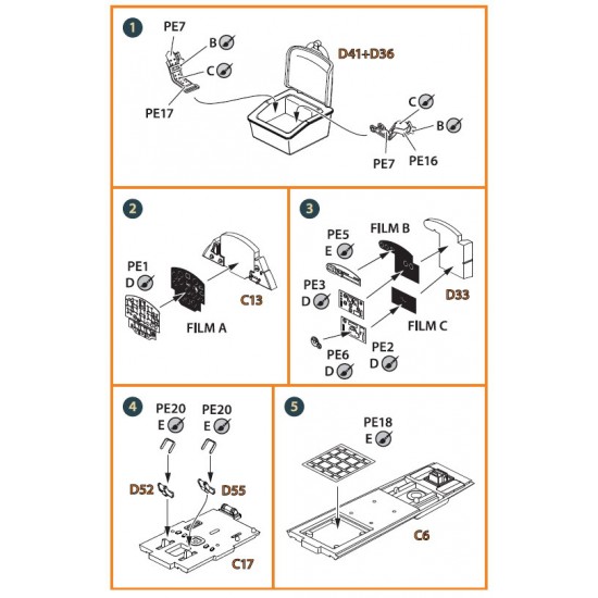 1/72 Mitsubishi Ki-51 Sonia Detail Set (all versions) 1/72 Mitsubishi Ki-51 Sonia Detail Set (all versions)