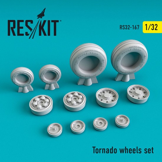 1/32 Panavia Tornado Wheels set for Italeri kits 1/32 Panavia Tornado Wheels set for Italeri kits