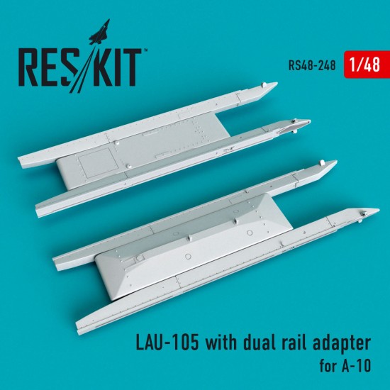 1/48 Fairchild Republic A-10 Thunderbolt II LAU-105 Launcher (2pcs) for HobbyBoss/Italeri 1/48 Fairchild Republic A-10 Thunderbolt II LAU-105 Launcher (2pcs) for HobbyBoss/Italeri