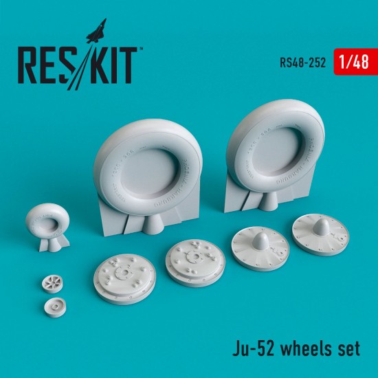 1/48 Junkers Ju -52 Wheels set for Revell kits 1/48 Junkers Ju -52 Wheels set for Revell kits