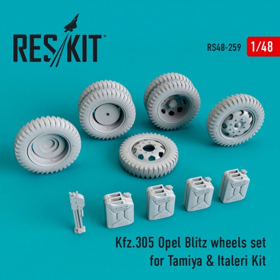 1/48 Kfz.305 Opel Blitz Wheels set for Italeri/Tamiya kits 1/48 Kfz.305 Opel Blitz Wheels set for Italeri/Tamiya kits