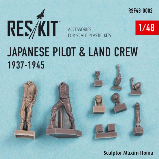1/48 Japanese Pilot & Land Crew 1937-1945
