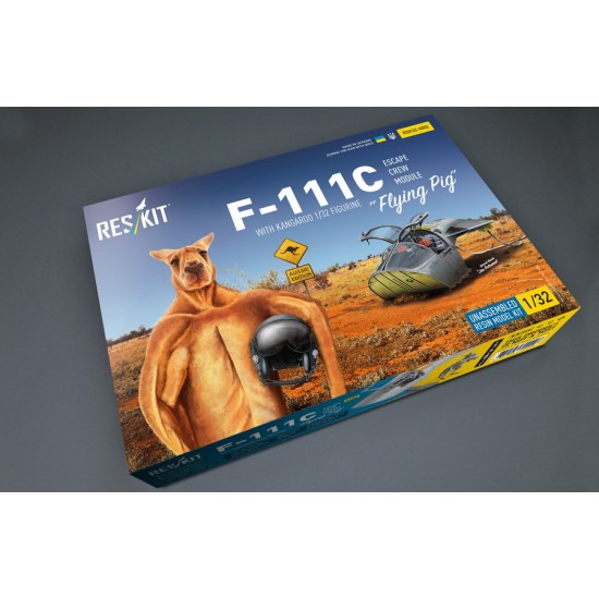 1/32 Royal Australian Air Force F-111C Pig Escape Pod (Crew Module) resin kit 1/32 Royal Australian Air Force F-111C Pig Escape Pod (Crew Module) resin kit
