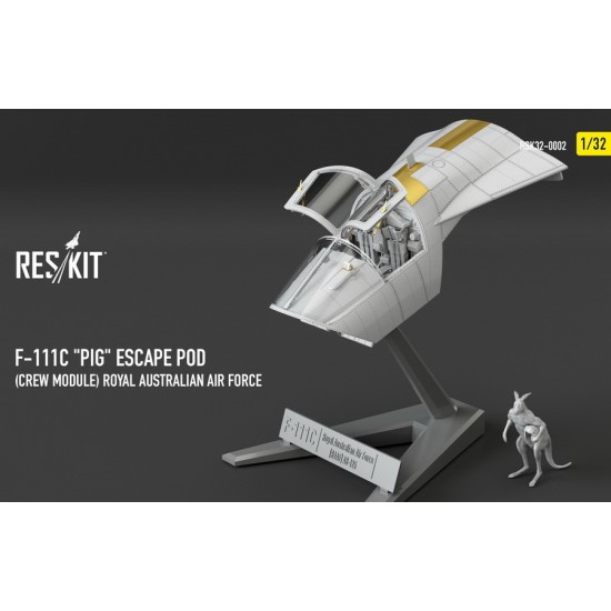 1/32 Royal Australian Air Force F-111C Pig Escape Pod (Crew Module) resin kit 1/32 Royal Australian Air Force F-111C Pig Escape Pod (Crew Module) resin kit