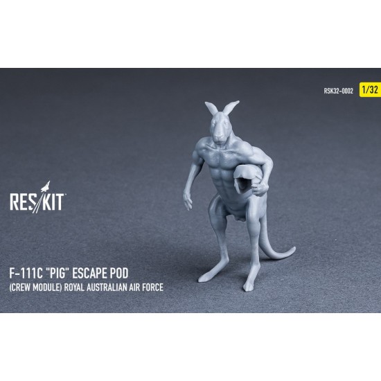 1/32 Royal Australian Air Force F-111C Pig Escape Pod (Crew Module) resin kit 1/32 Royal Australian Air Force F-111C Pig Escape Pod (Crew Module) resin kit