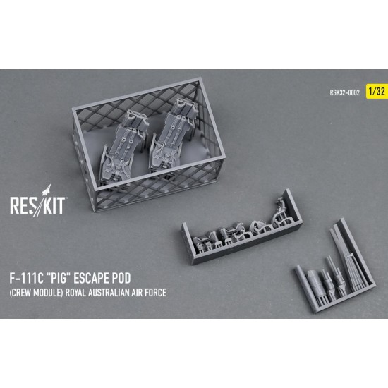 1/32 Royal Australian Air Force F-111C Pig Escape Pod (Crew Module) resin kit 1/32 Royal Australian Air Force F-111C Pig Escape Pod (Crew Module) resin kit