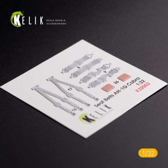 1/32 Bell AH-1G Cobra Interior 3D Decals for ICM kit 1/32 Bell AH-1G Cobra Interior 3D Decals for ICM kit