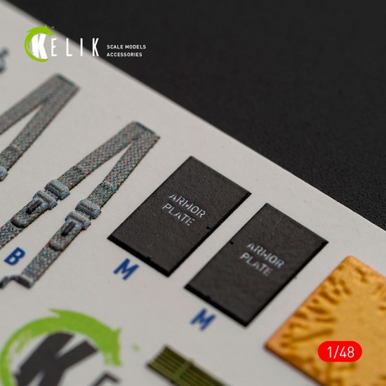 1/48 B-26B Marauder Interior 3D Decals for ICM kit 1/48 B-26B Marauder Interior 3D Decals for ICM kit