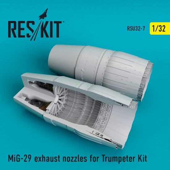 1/32 Mikoyan MiG-29 Exhaust Nozzles for Trumpeter Kit