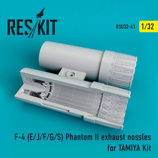1/32 McDonnell Douglas F-4 Phantom II (E/J/F/G/S) Phantom II Exhaust Nozzles for Tamiya 1/32 McDonnell Douglas F-4 Phantom II (E/J/F/G/S) Phantom II Exhaust Nozzles for Tamiya