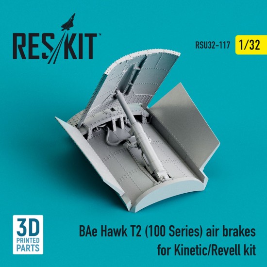 1/32 BAe Hawk T2 (100 Series) Air Brakes for Kinetic/Revell kit (3D Printing) 1/32 BAe Hawk T2 (100 Series) Air Brakes for Kinetic/Revell kit (3D Printing)
