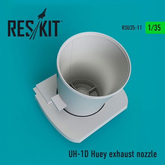 1/35 Bell UH-1D Huey Exhaust Nozzle for Dragon/Kitty Hawk/Panda Models kits 1/35 Bell UH-1D Huey Exhaust Nozzle for Dragon/Kitty Hawk/Panda Models kits