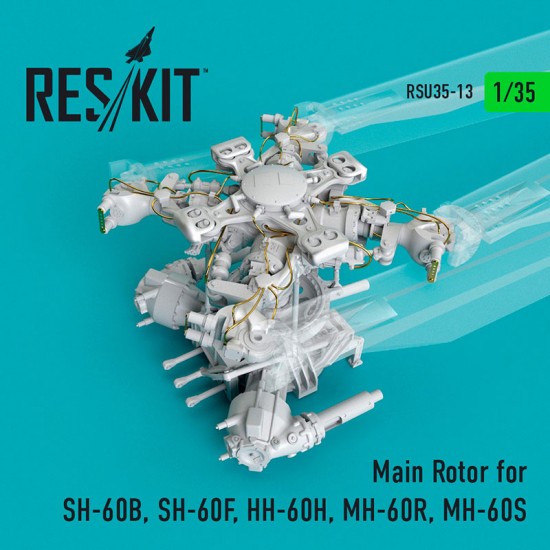 1/35 Main Rotor for Kitty Hawk, Academy SH-60B/F/HH-60H/MH-60R/S 1/35 Main Rotor for Kitty Hawk, Academy SH-60B/F/HH-60H/MH-60R/S