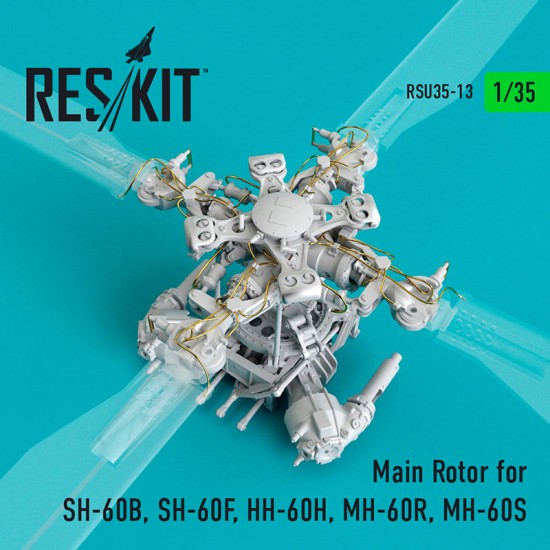 1/35 Main Rotor for Kitty Hawk, Academy SH-60B/F/HH-60H/MH-60R/S 1/35 Main Rotor for Kitty Hawk, Academy SH-60B/F/HH-60H/MH-60R/S