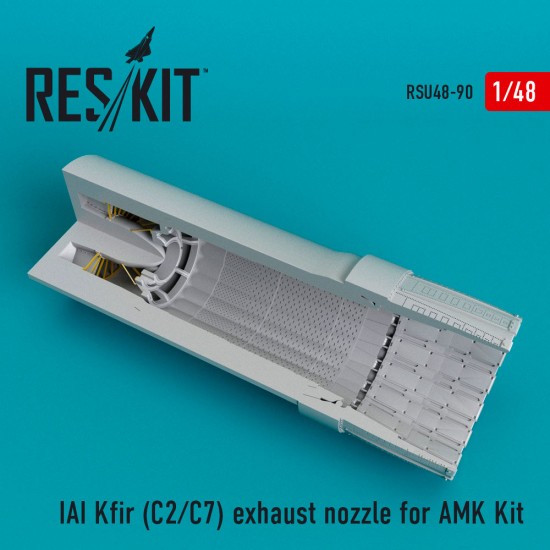 1/48 IAI Kfir (C2/C7) Exhaust Nozzles for AMK Kit 1/48 IAI Kfir (C2/C7) Exhaust Nozzles for AMK Kit