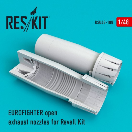 1/48 Eurofighter Typhoon Multirole Fighter Open Exhaust Nozzles for Revell Kit 1/48 Eurofighter Typhoon Multirole Fighter Open Exhaust Nozzles for Revell Kit