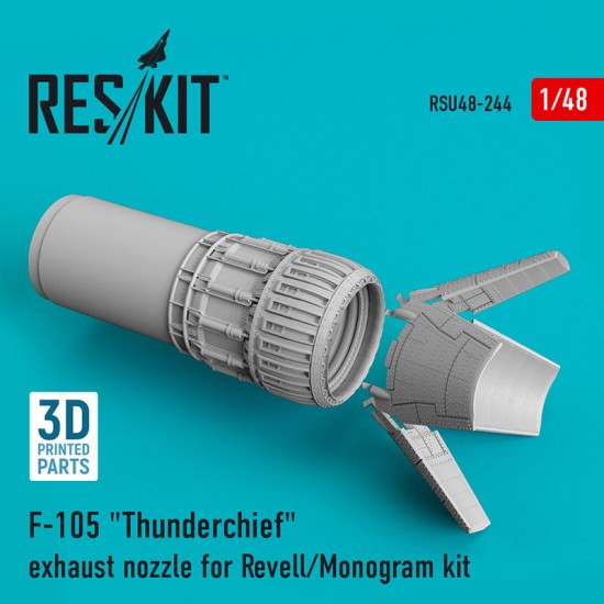 1/48 F-105 Thunderchief Exhaust Nozzle for Revell/Monogram kit 1/48 F-105 Thunderchief Exhaust Nozzle for Revell/Monogram kit