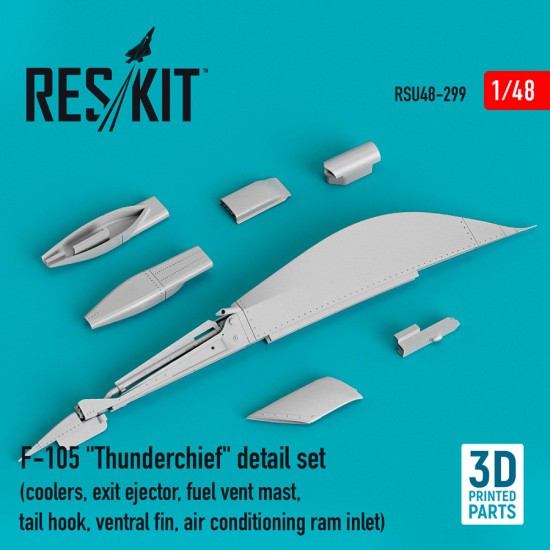 1/48 F-105 Thunderchief Detail Set 1/48 F-105 Thunderchief Detail Set