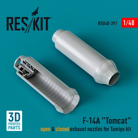 1/48 F-14A Tomcat Open and Closed Exhaust Nozzles for Tamiya Kit 1/48 F-14A Tomcat Open and Closed Exhaust Nozzles for Tamiya Kit
