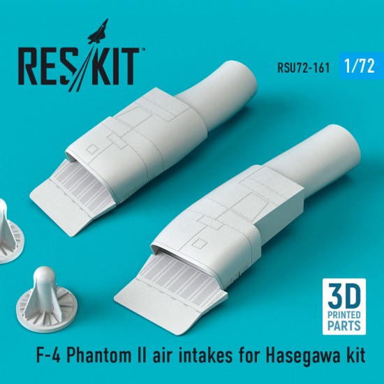 1/72 F-4 Phantom II Air Intakes (3D printing) for Hasegawa kits 1/72 F-4 Phantom II Air Intakes (3D printing) for Hasegawa kits