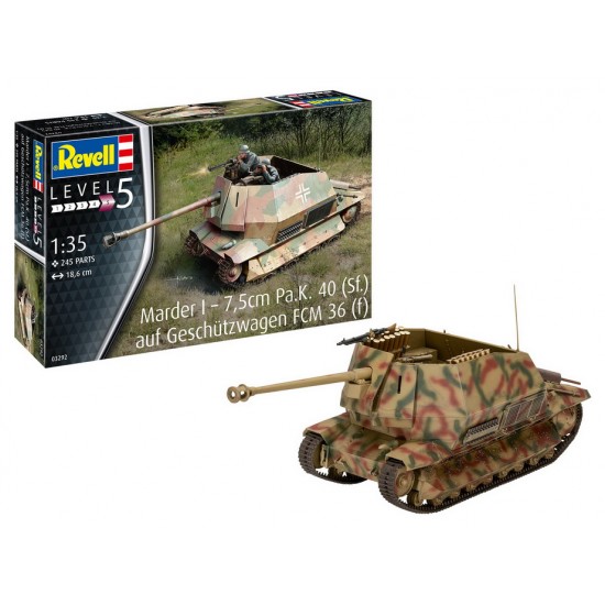 1/35 Marder I on FCM 36 Base 1/35 Marder I on FCM 36 Base