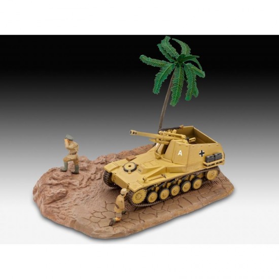 1/76 First Diorama Set - Sd.Kfz 124 (tank kit, figures & scenics) 1/76 First Diorama Set - Sd.Kfz 124 (tank kit, figures & scenics)