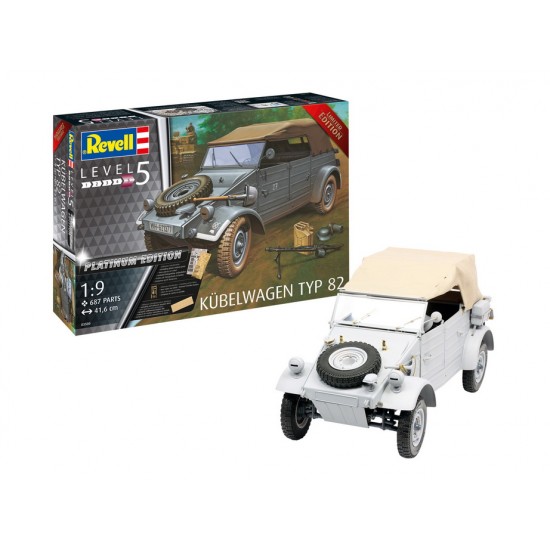 1/9 Kubelwagen Typ 82 Platinum Edition 1/9 Kubelwagen Typ 82 Platinum Edition