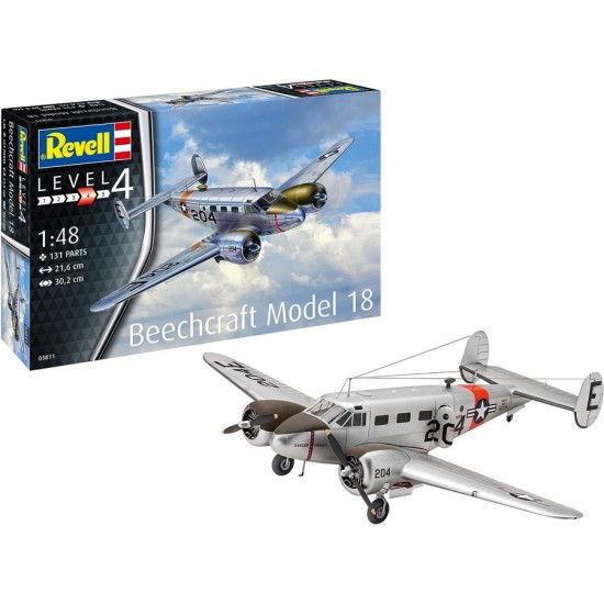 1/48 Beechcraft Model 18 Aircraft 1/48 Beechcraft Model 18 Aircraft