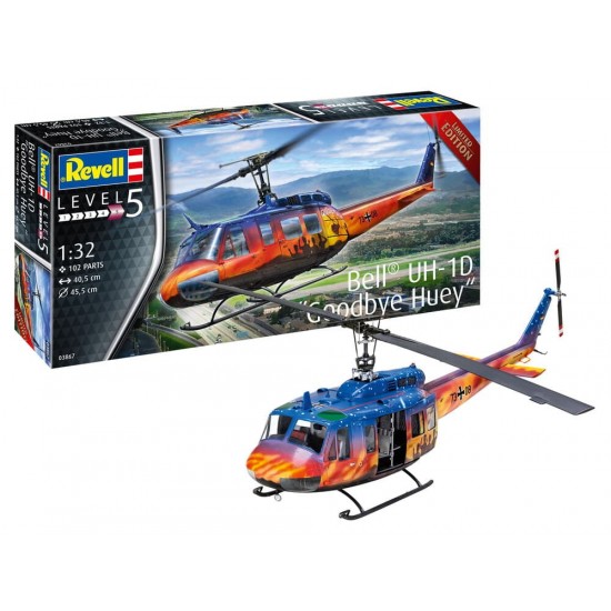 1/32 Bell Uh-1D Goodbye Huey 1/32 Bell Uh-1D Goodbye Huey