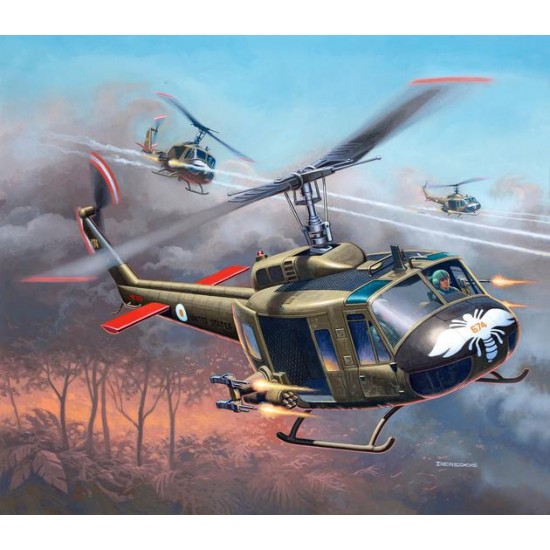 1/100 Bell UH-1H Gunship 1/100 Bell UH-1H Gunship