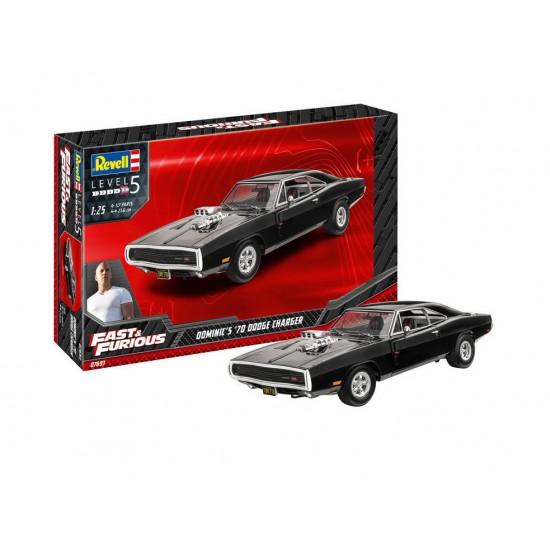 1/25 Fast & Furious - Dominics 1970 Dodge Charger 1/25 Fast & Furious - Dominics 1970 Dodge Charger