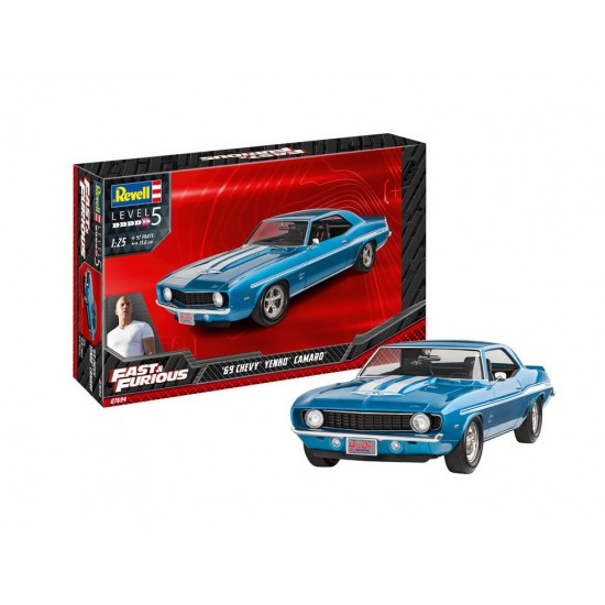 1/25 Fast & Furious 1969 Chevy Camaro Yenko 1/25 Fast & Furious 1969 Chevy Camaro Yenko