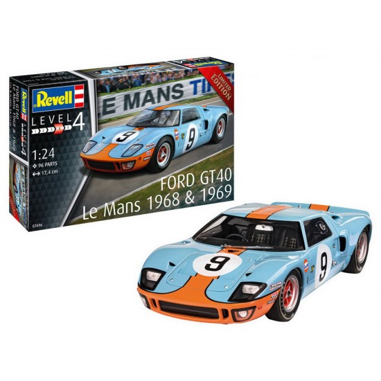 1/24 Ford GT 40 LE Mans 1968 1/24 Ford GT 40 LE Mans 1968