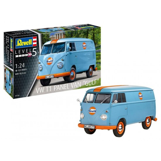 1/24 VW T1 Panel Van (Gulf Decoration) 1/24 VW T1 Panel Van (Gulf Decoration)