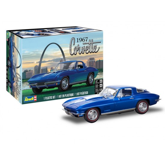 1/25 1967 Corvette Sting Ray Sport Coupe 2n1 1/25 1967 Corvette Sting Ray Sport Coupe 2n1