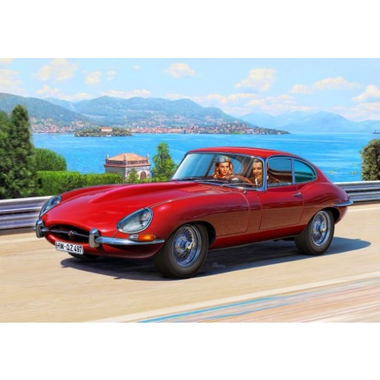 1/24 Jaguar E-Type (Coupe) Model Set 1/24 Jaguar E-Type (Coupe) Model Set