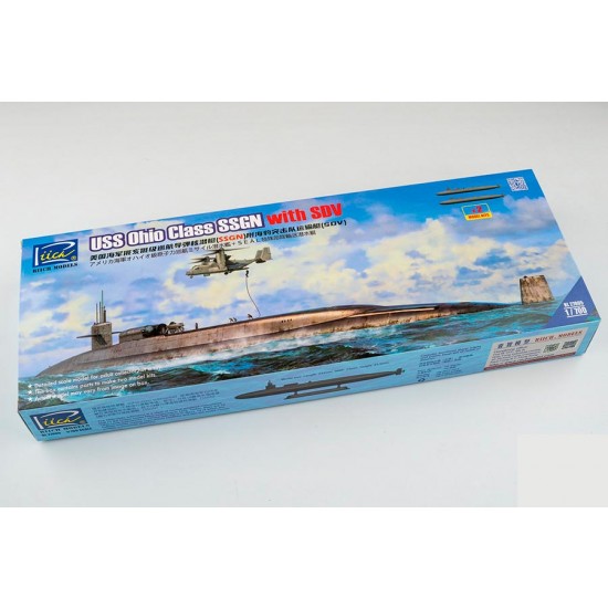 1/700 USS Ohio Class SSGN with SDV (Dual pack) 1/700 USS Ohio Class SSGN with SDV (Dual pack)
