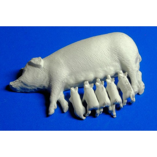 1/35 Livestock Set Vol.1 (Dog+Cat+Sheep+Pig) 1/35 Livestock Set Vol.1 (Dog+Cat+Sheep+Pig)